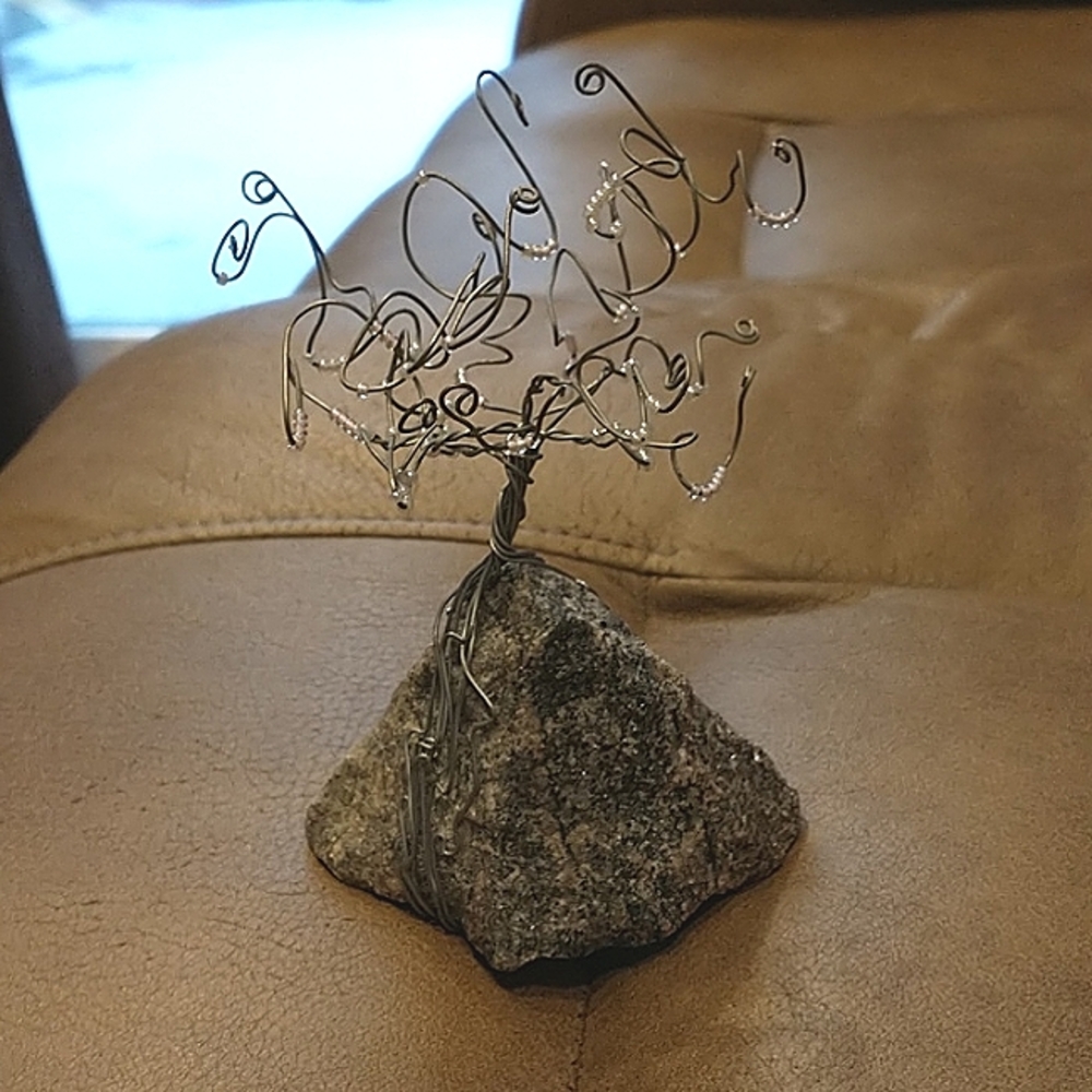 Hand crafted Tree of Life Wire Sculpture